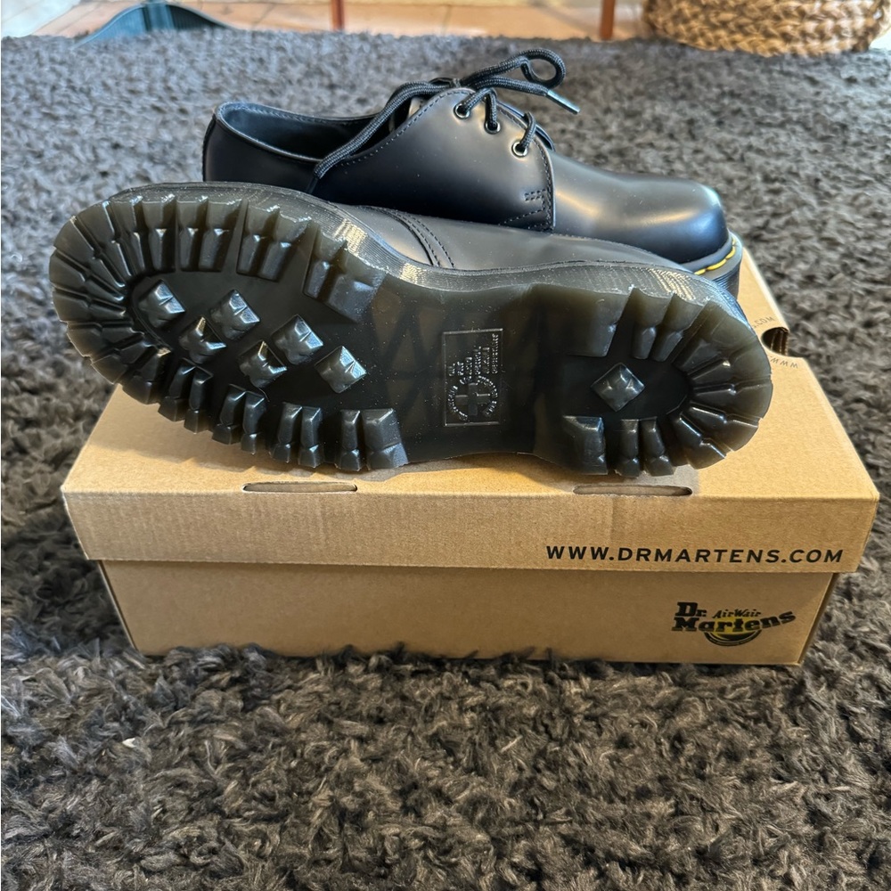 Dr.Martens Smooth Leather Platforms